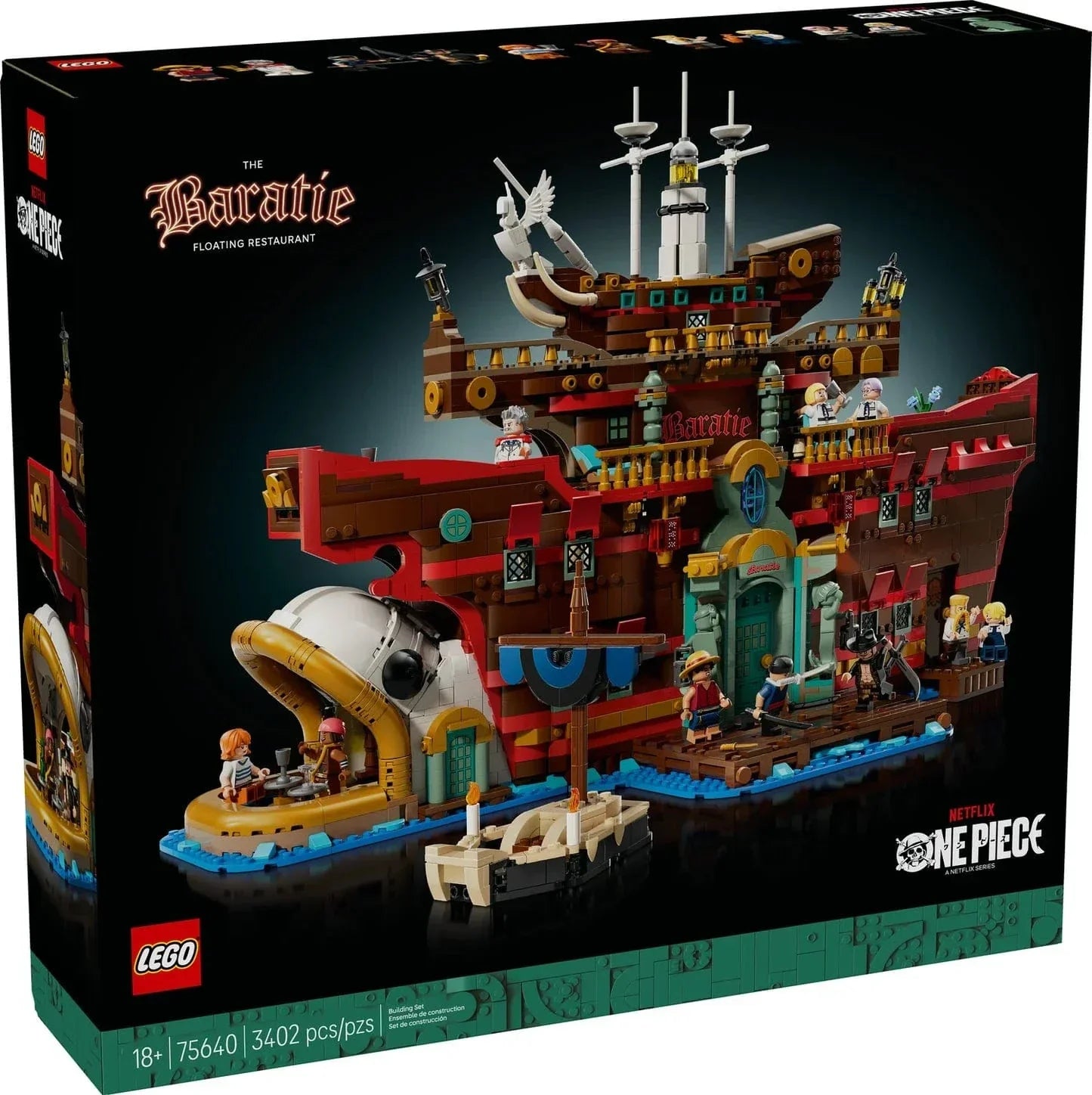 LEGO® One Piece The Baratie Floating Restaurant 75640