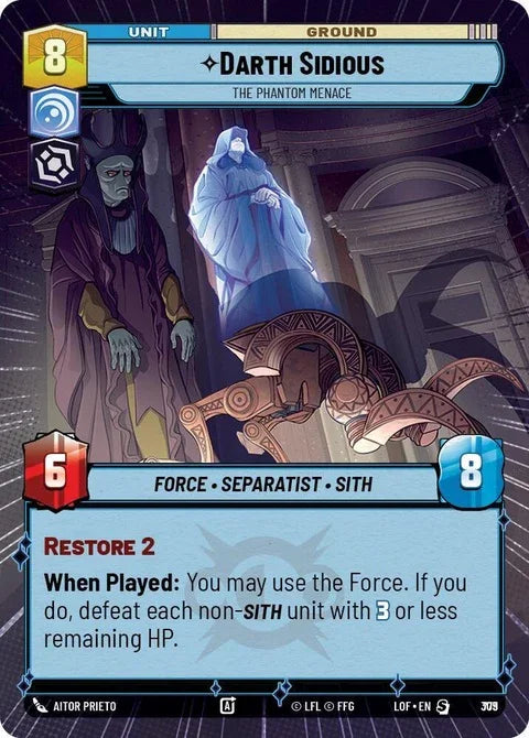 Darth Sidious (779) - Hyperspace Foil