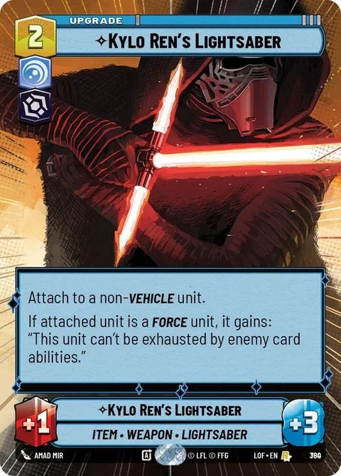 Kylo Ren's Lightsaber (780) - Hyperspace Foil