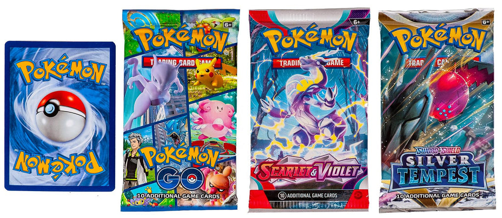 Pokemon TCG: 3 Booster Packs & 1 Random Foil | Includes 3 Blister Packs of Random Cards & 1 Individually Packed Holofoil Promo Card, 097712556710
