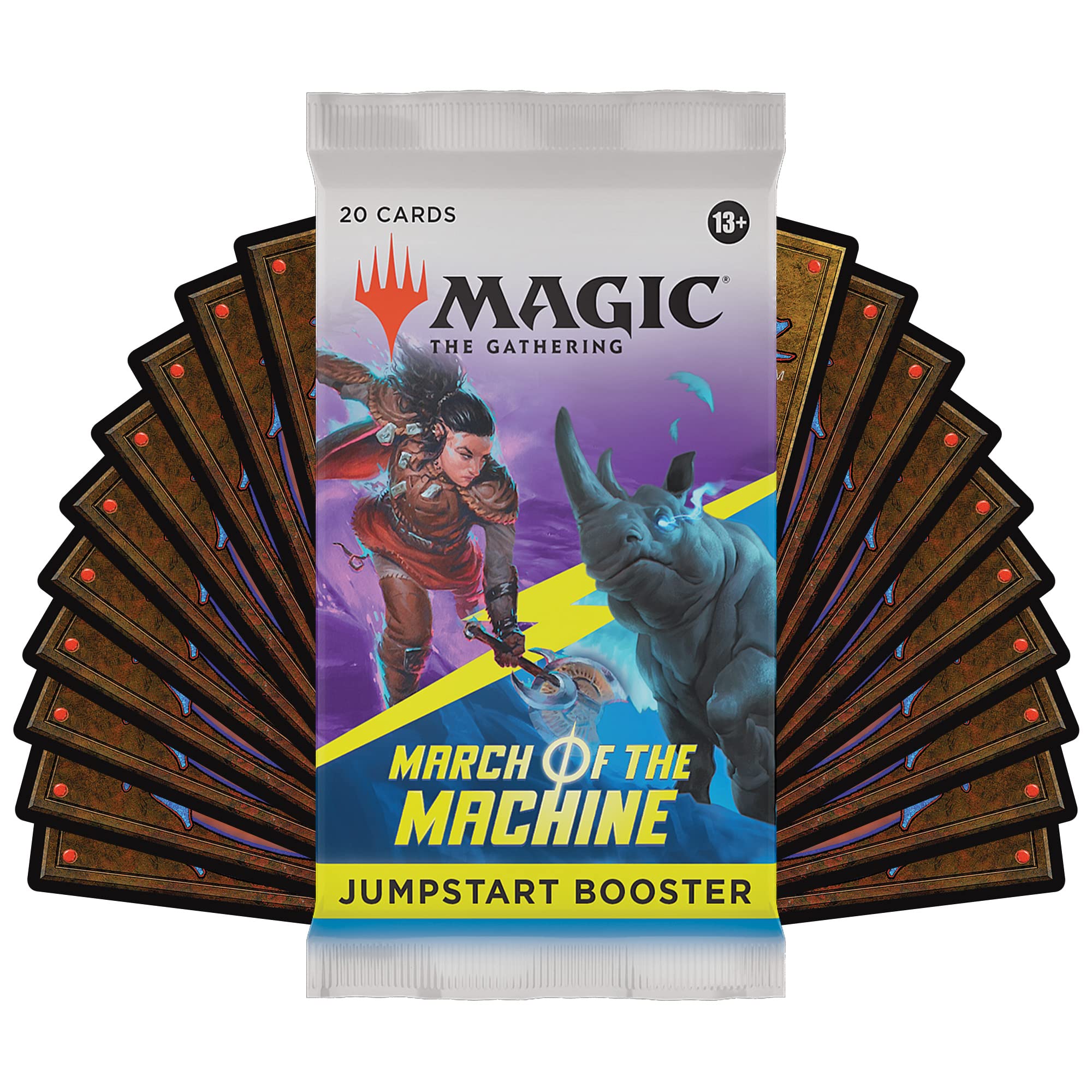 Magic: The Gathering March of the Machine Jumpstart Booster Box | 18 Packs (360 Magic Cards)