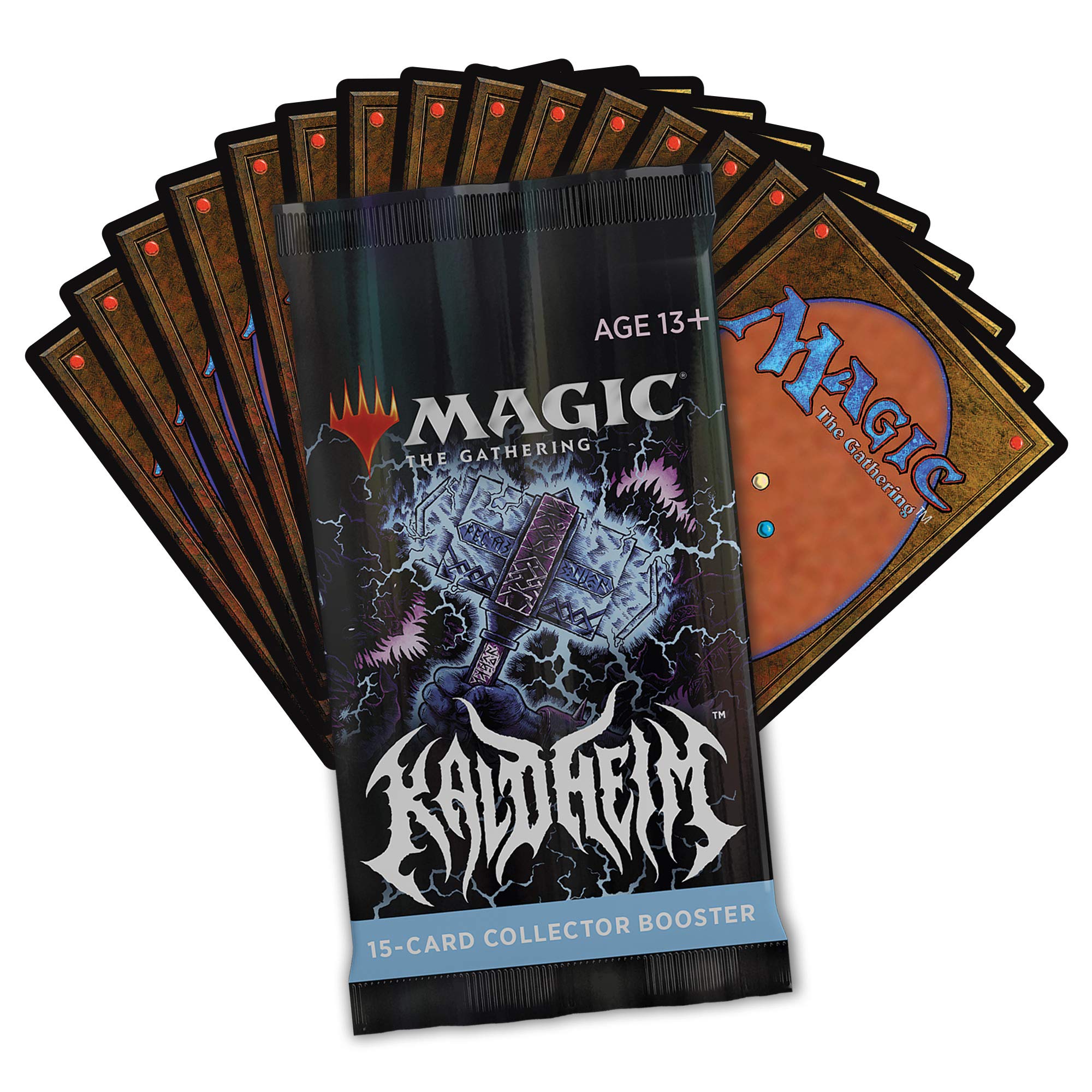 Magic: The Gathering Kaldheim Collector Booster Box | 12 Packs (180 Magic Cards)