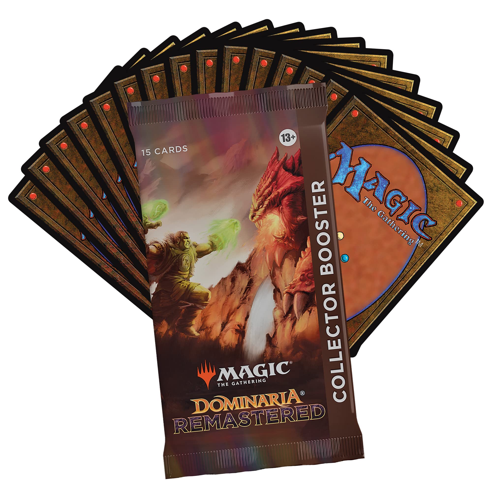 Magic: The Gathering Dominaria Remastered Collector Booster Box, 12 Packs