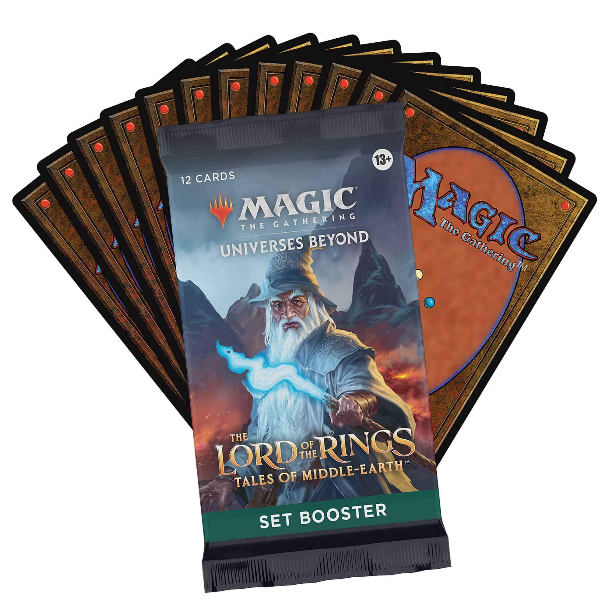 Magic: The Gathering The Lord of the Rings: Tales of Middle-earth Set Booster Box - 30 Packs (360 Magic Cards)