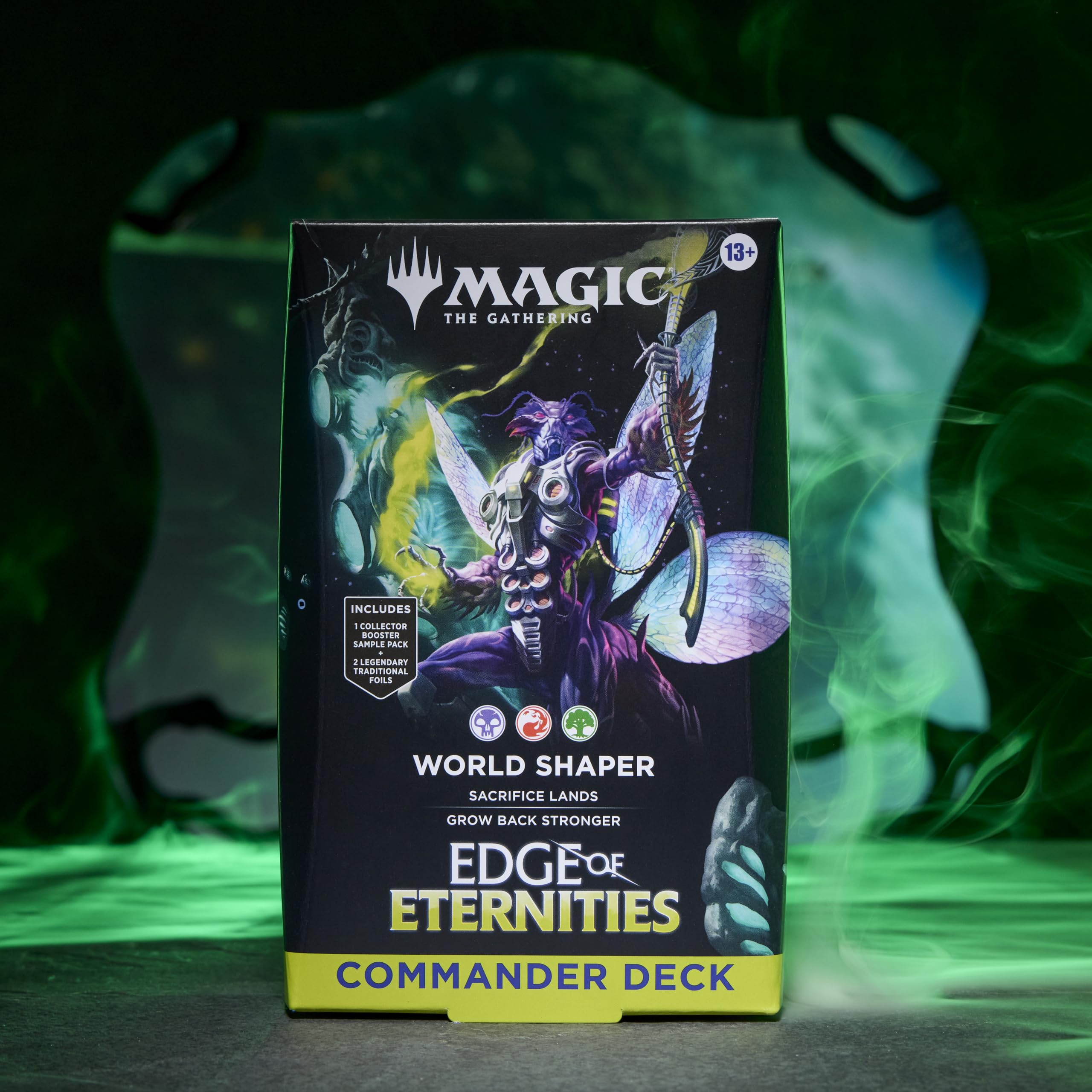 Magic: The Gathering Edge of Eternities Commander Deck Bundle - 2 of Each Deck (2 World Shaper + 2 Counter Intelligence)