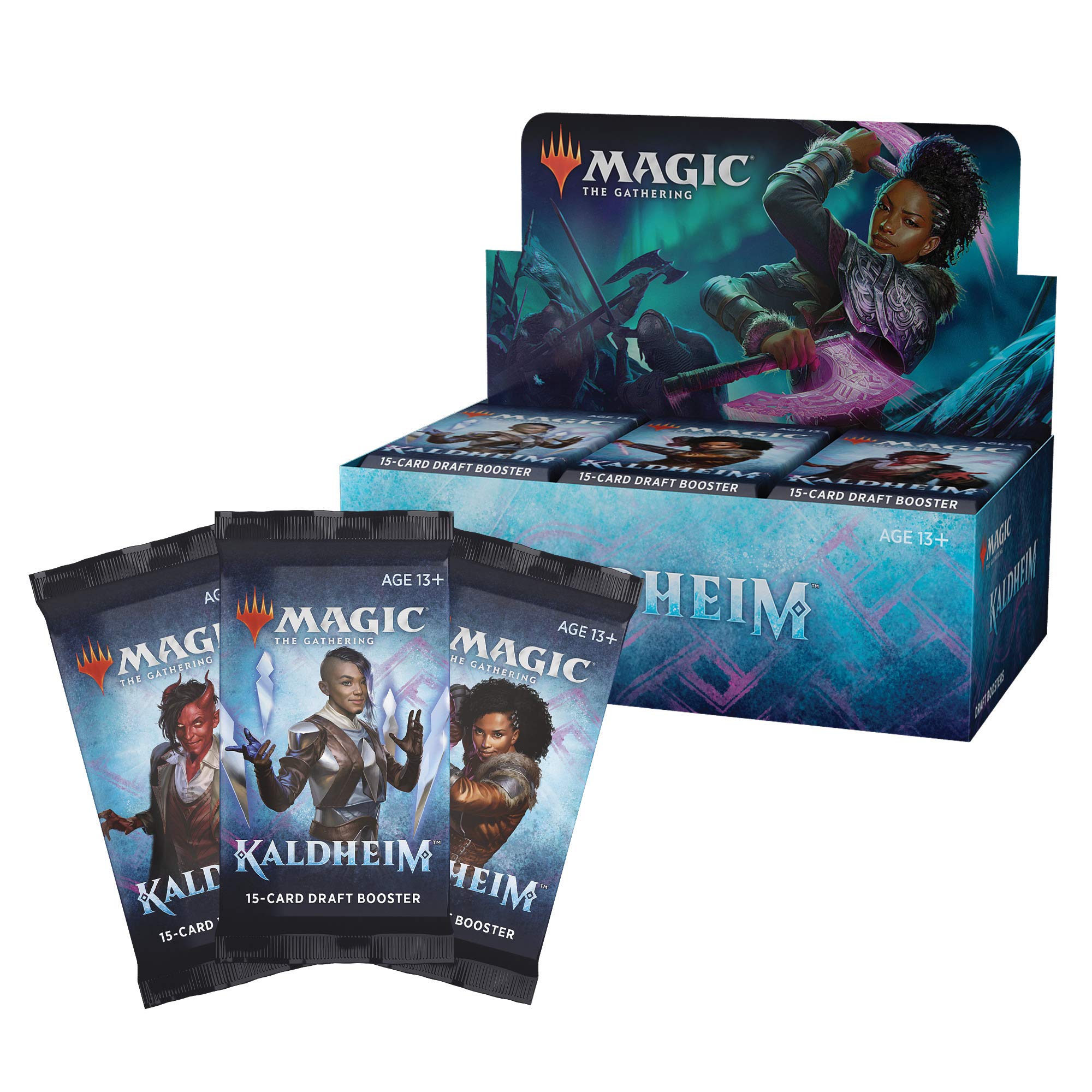 Magic: The Gathering Kaldheim Draft Booster Box | 36 Packs (540 Magic Cards)
