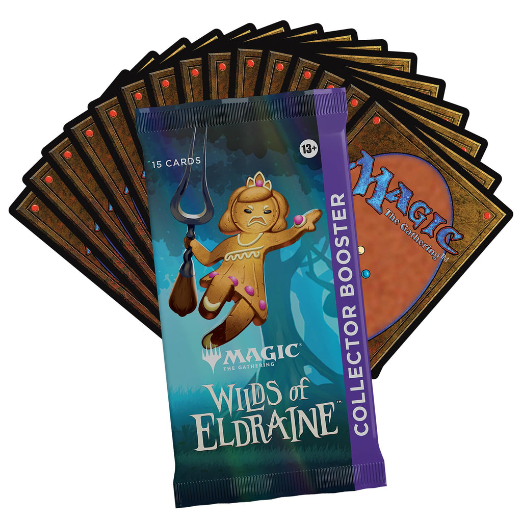 Magic: The Gathering Wilds of Eldraine Collector Booster Box - 12 Packs (180 Magic Cards)