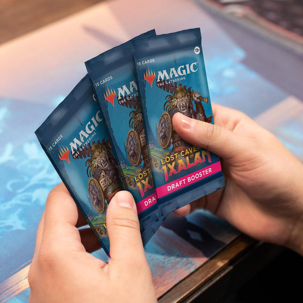 Magic: The Gathering The Lost Caverns of Ixalan Draft Booster Box - 36 Packs + 1 Box Topper Card (541 Magic Cards)