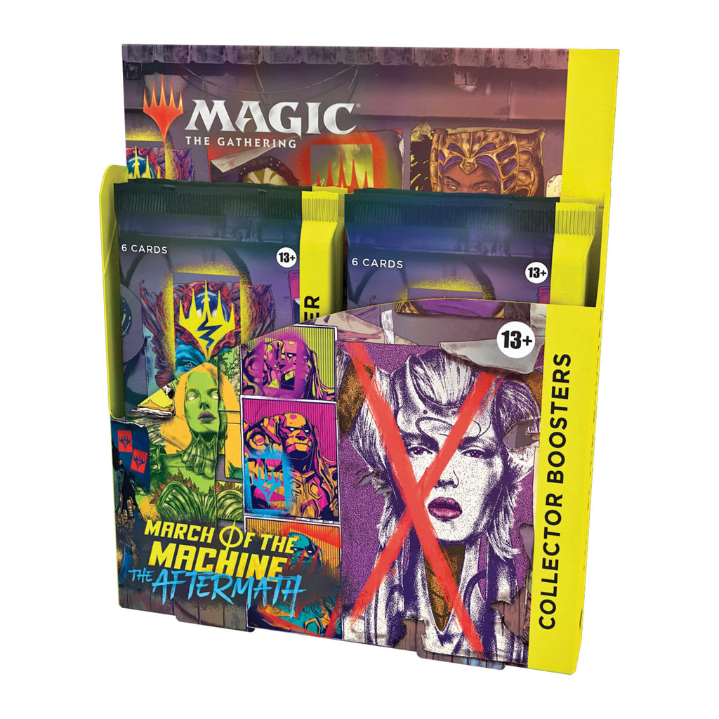 Magic: The Gathering March of The Machine: The Aftermath Collector Booster Box, 12 Packs (English Version)