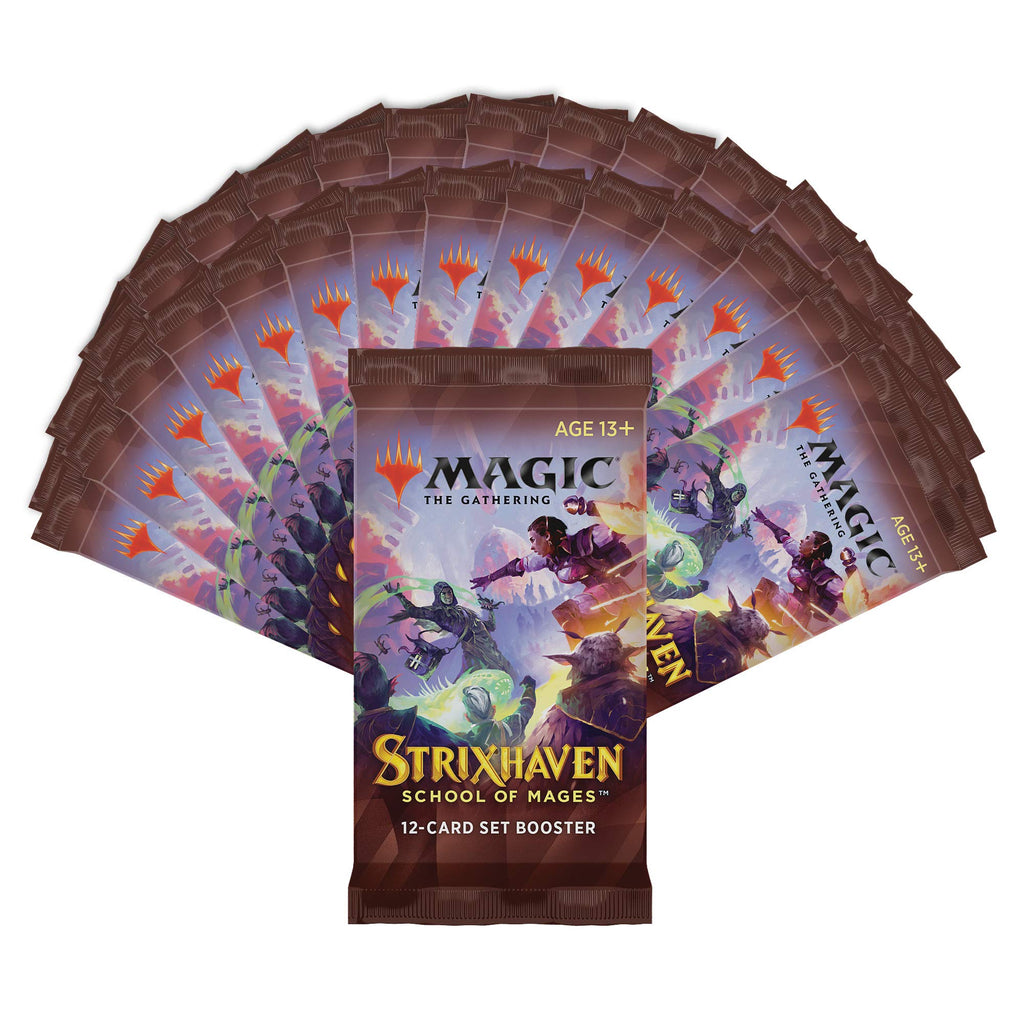 Magic: The Gathering Strixhaven Set Booster Box | 30 Packs (360 Magic Cards)