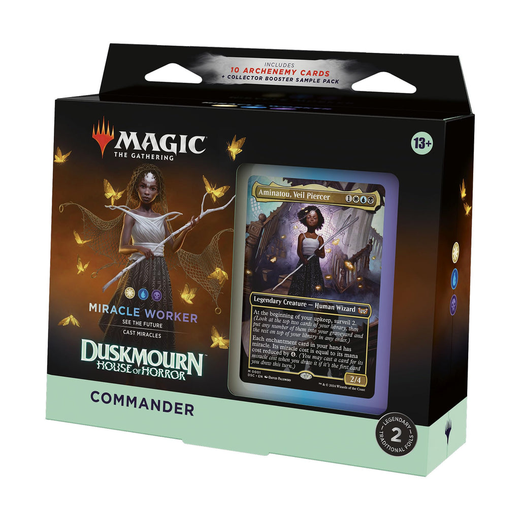 Magic: The Gathering Duskmourn: House of Horror Commander Deck - Miracle Worker