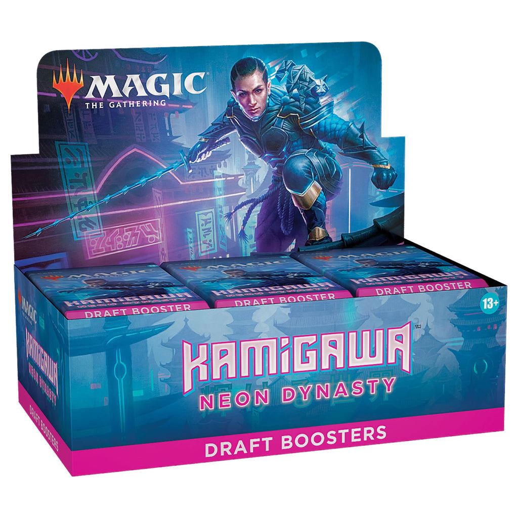 Magic: The Gathering Kamigawa: Neon Dynasty Draft Booster Box | 36 Packs (540 Magic Cards)