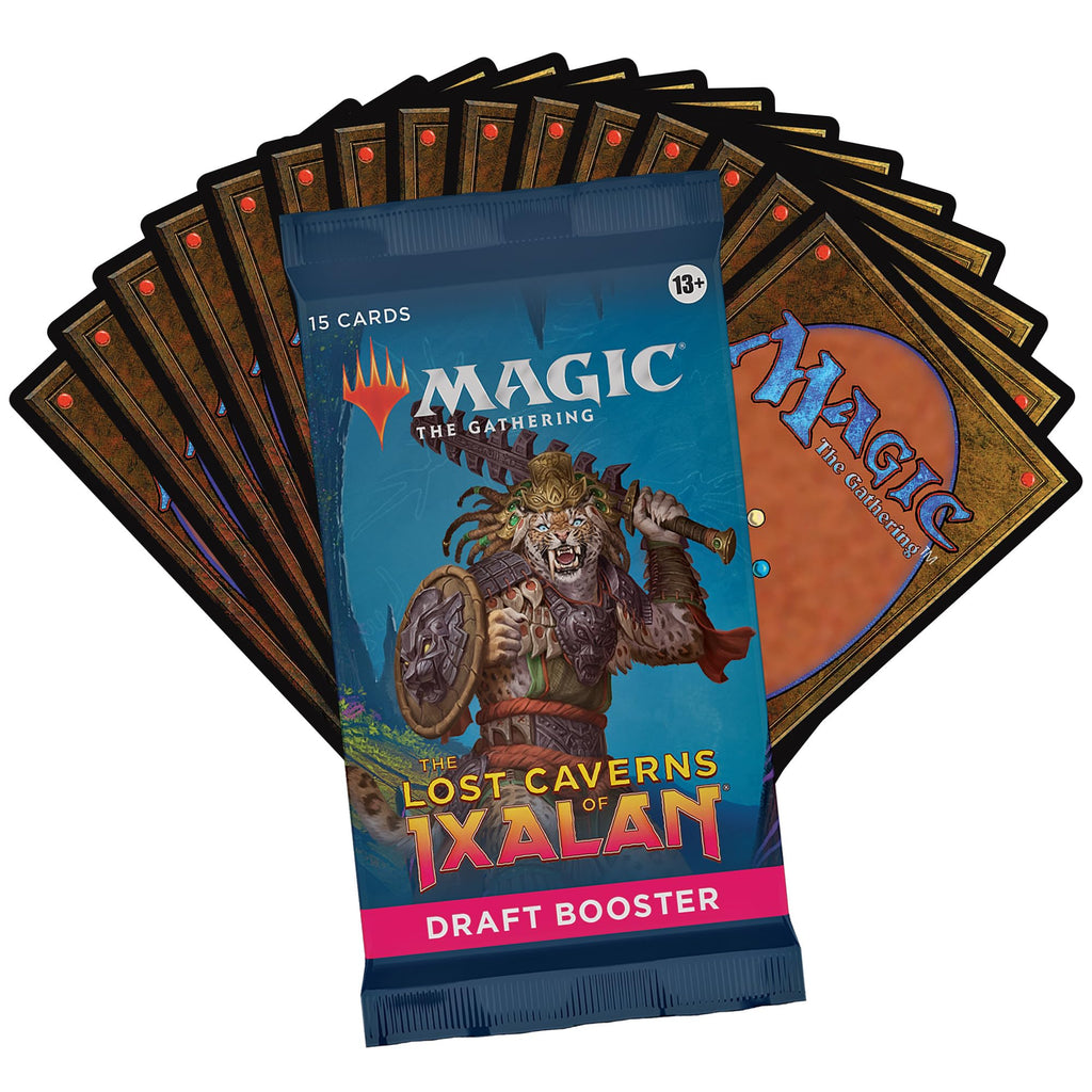 Magic: The Gathering The Lost Caverns of Ixalan Draft Booster Box - 36 Packs + 1 Box Topper Card (541 Magic Cards)