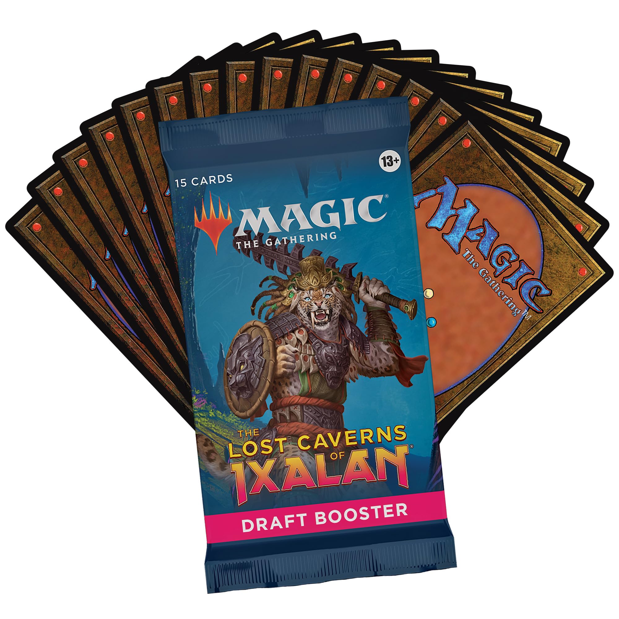 Magic: The Gathering The Lost Caverns of Ixalan Draft Booster Box - 36 Packs + 1 Box Topper Card (541 Magic Cards)