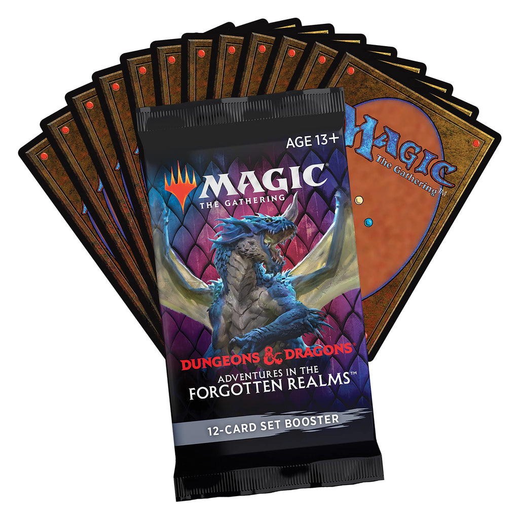 Magic: The Gathering Adventures in The Forgotten Realms Set Booster Box, 30 Packs, for ages 13+