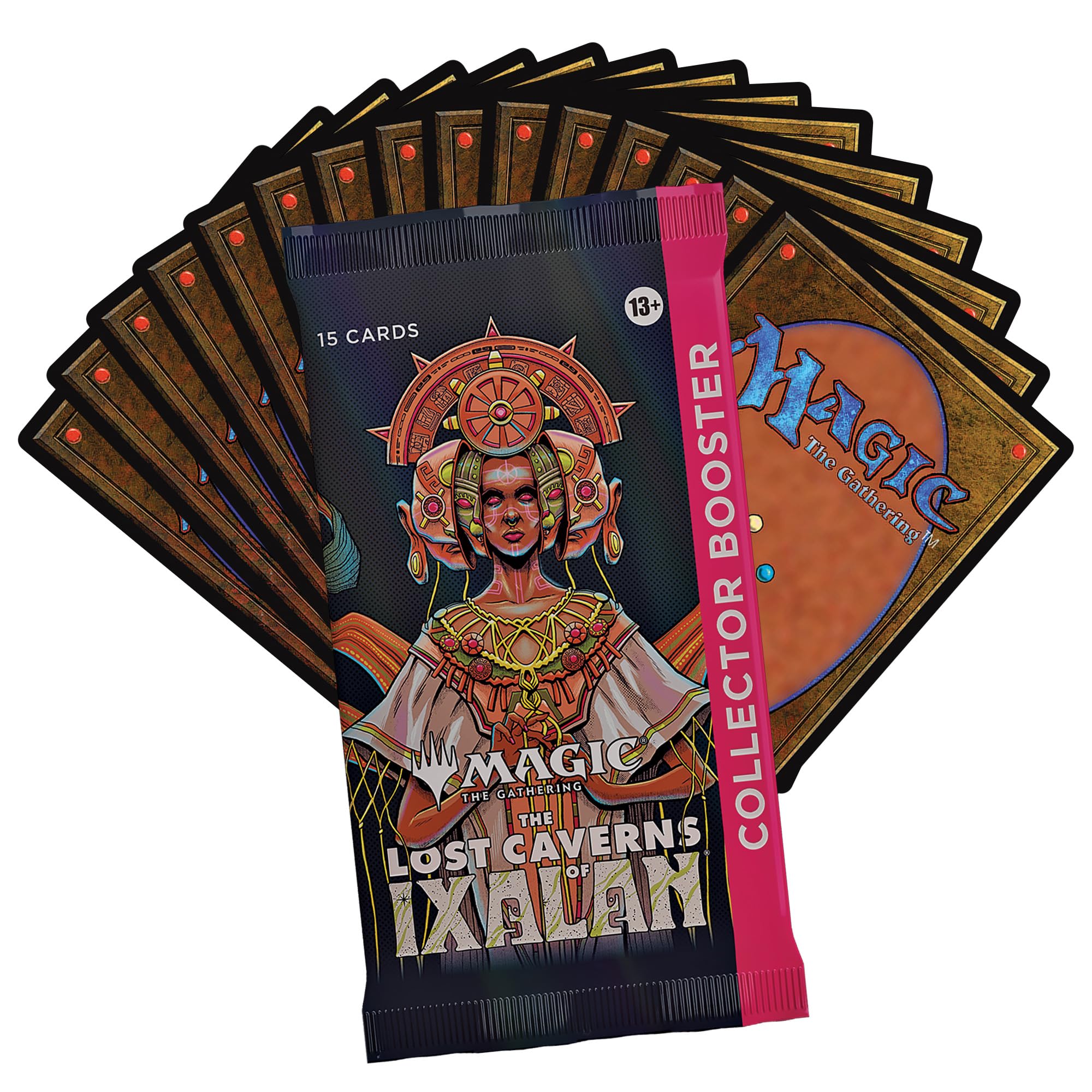Magic: The Gathering The Lost Caverns of Ixalan Collector Booster Box - 12 Packs + 1 Foil Box Topper Card (181 Magic Cards)