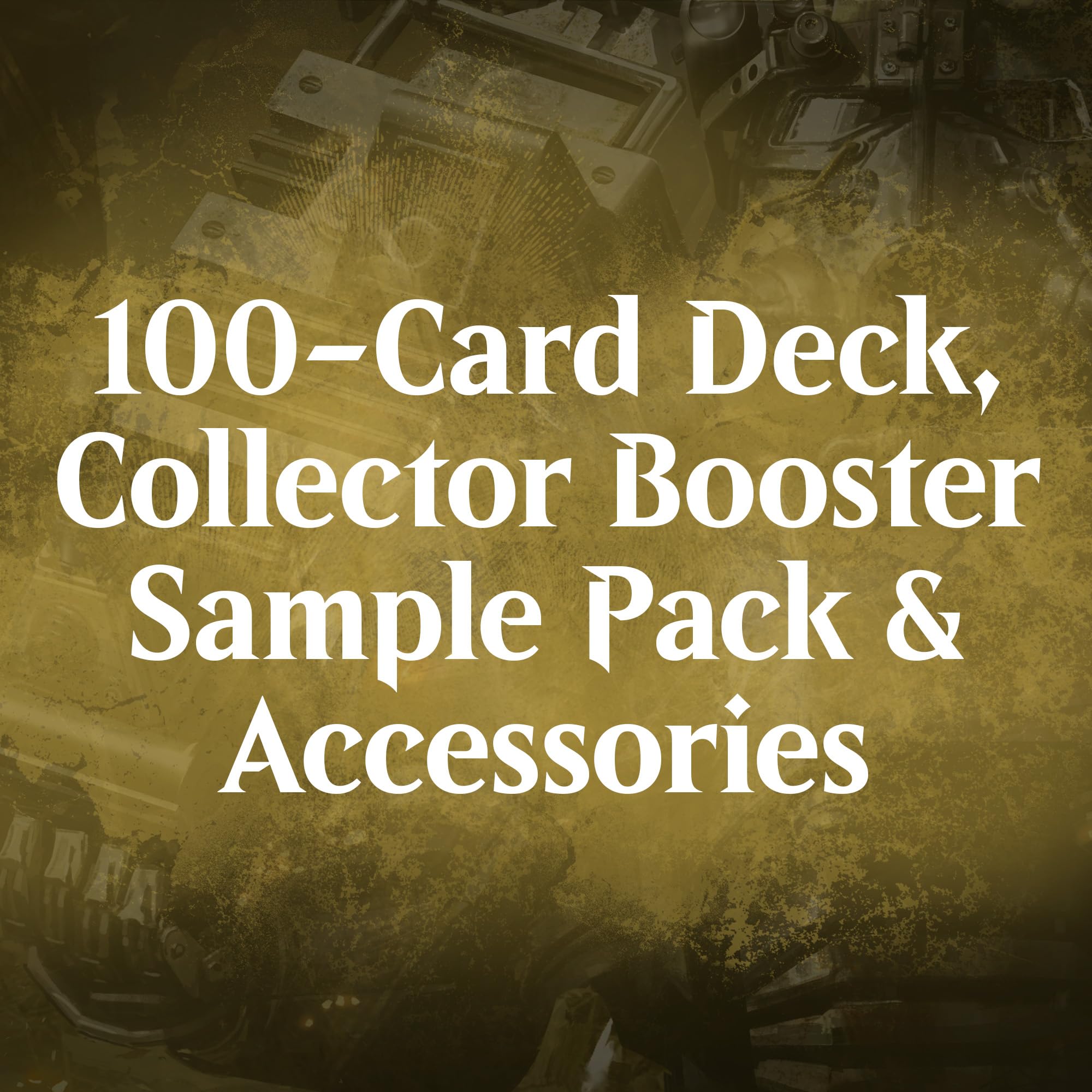 Magic: The Gathering Fallout Commander Deck - Science! (100-Card Deck, 2-Card Collector Booster Sample Pack + Accessories)