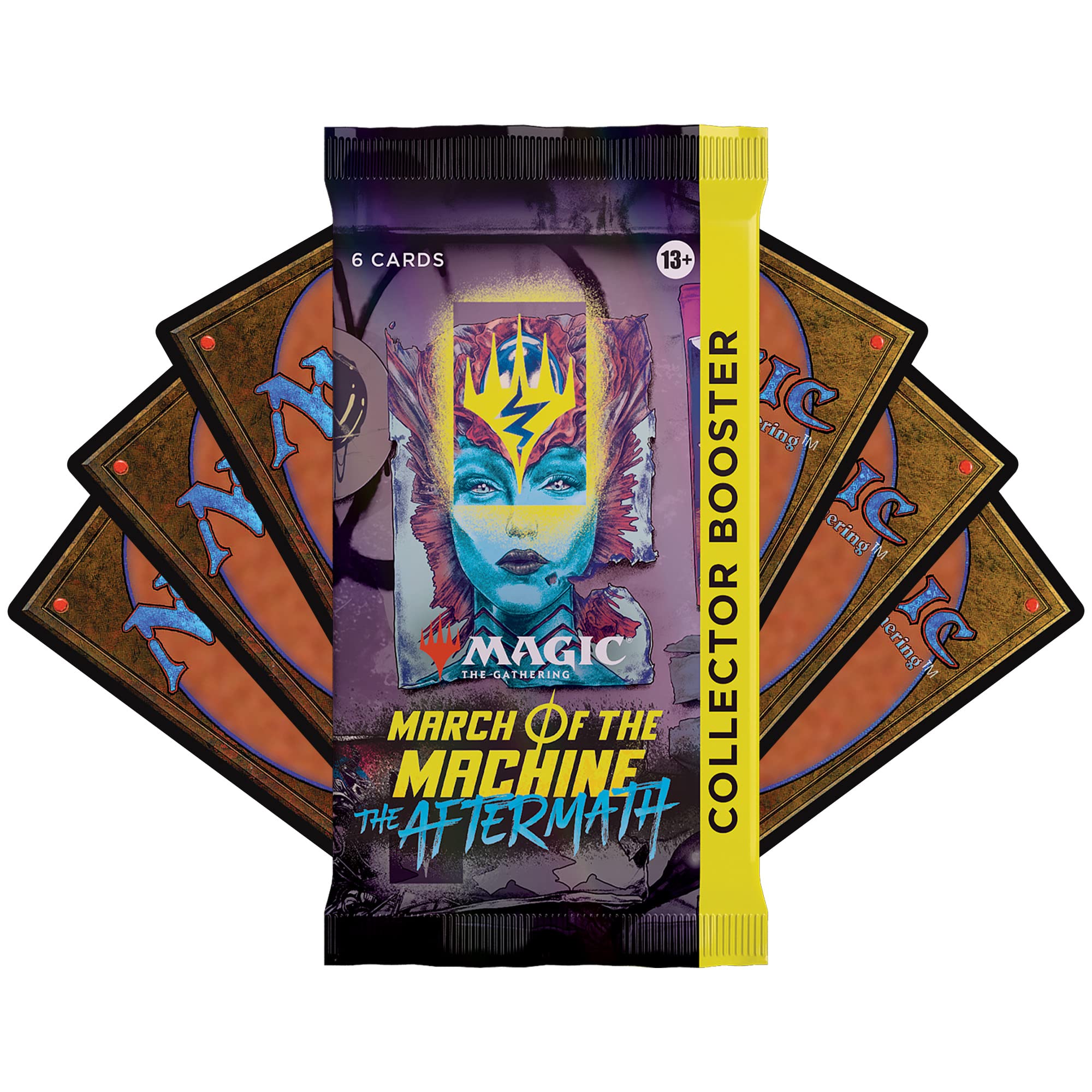 Magic: The Gathering March of the Machine: The Aftermath Collector Booster Box | 12 Packs (72 Magic Cards)
