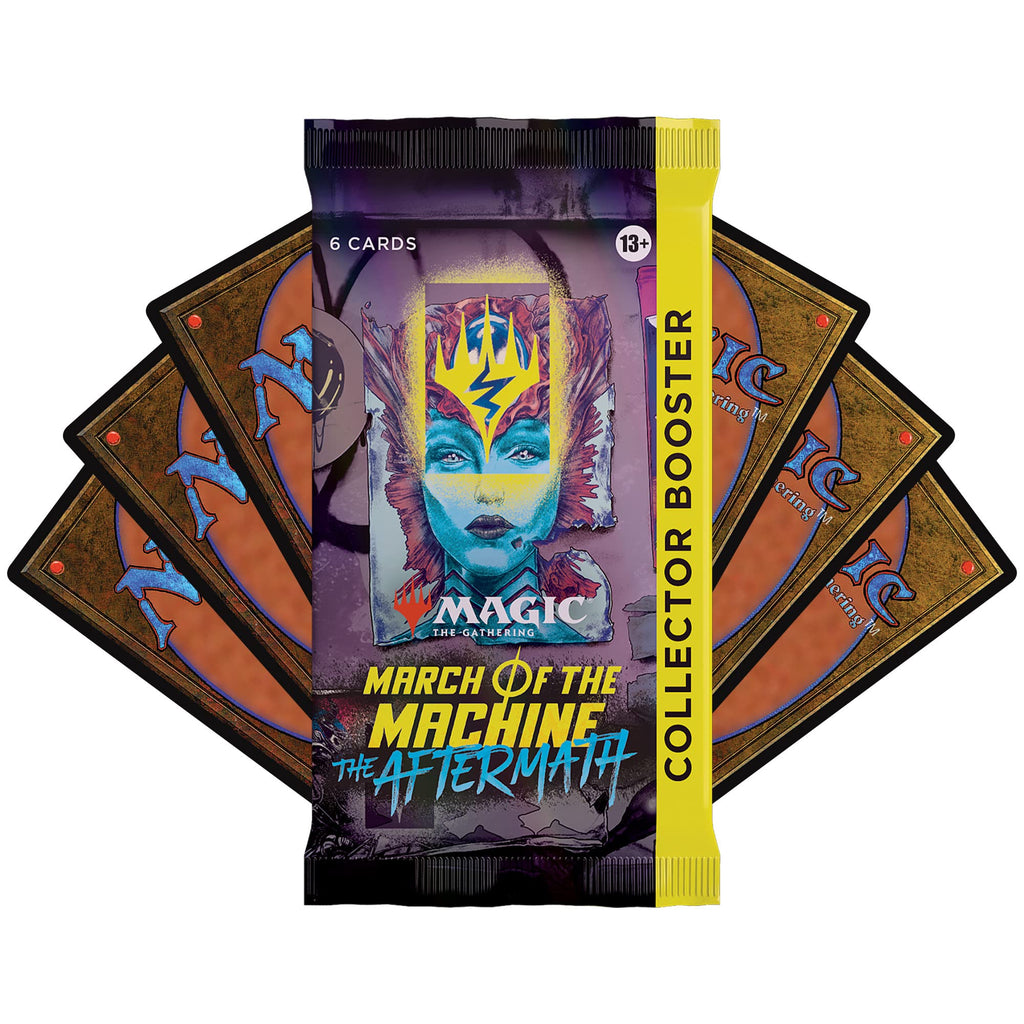 Magic: The Gathering March of The Machine: The Aftermath Collector Booster Box, 12 Packs (English Version)