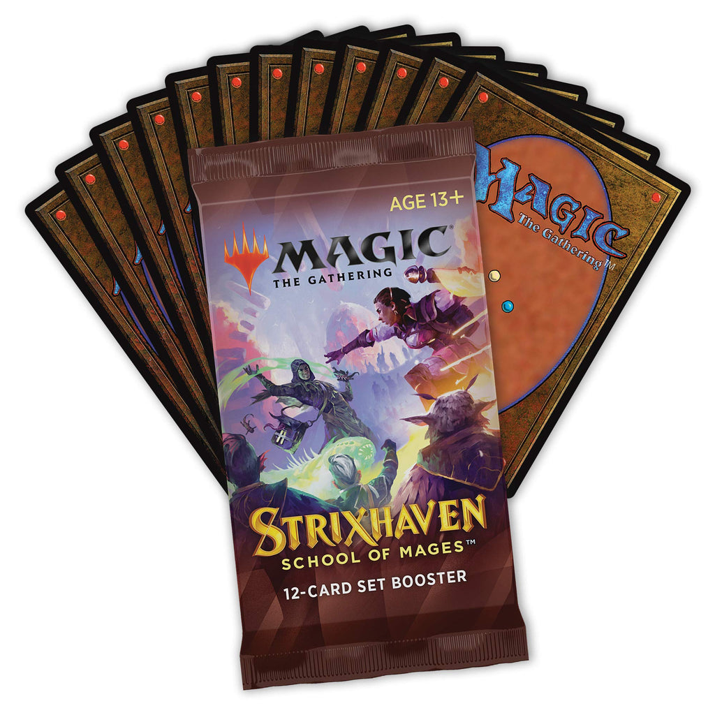 Magic: The Gathering Strixhaven Set Booster Box | 30 Packs (360 Magic Cards)