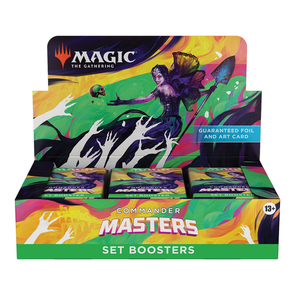 Magic The Gathering Commander Masters Set Booster Box - 24 Packs (360 Magic Cards)