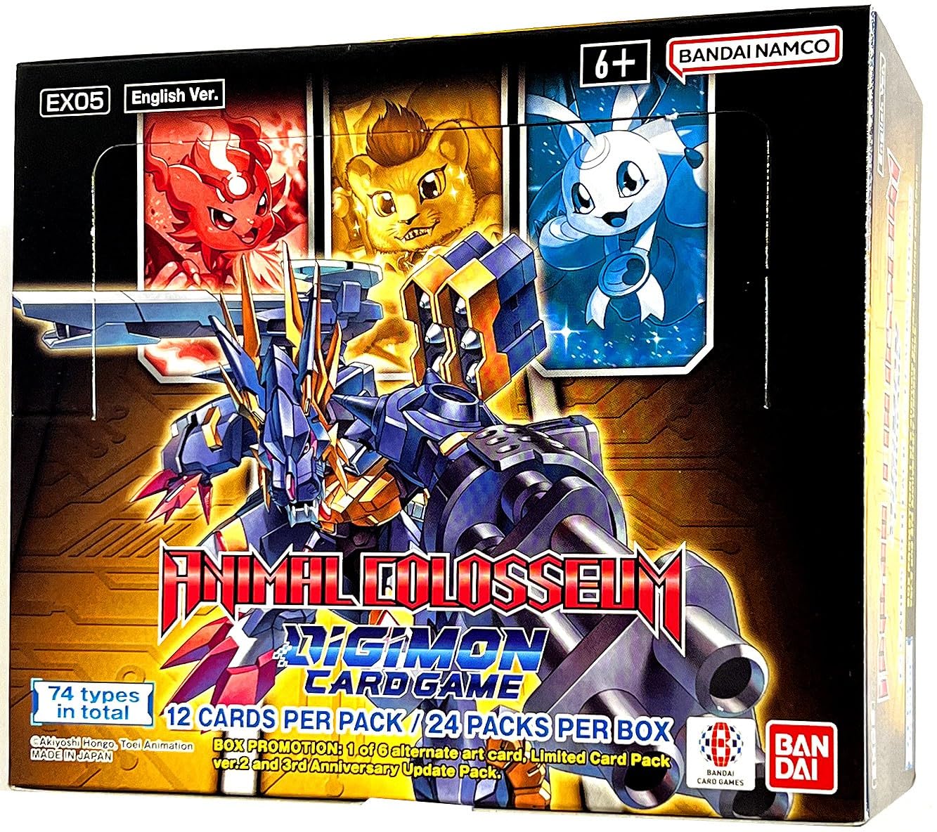 DIGIMON CARD GAME: ANIMAL COLOSSEUM BOOSTER BOX [EX05]