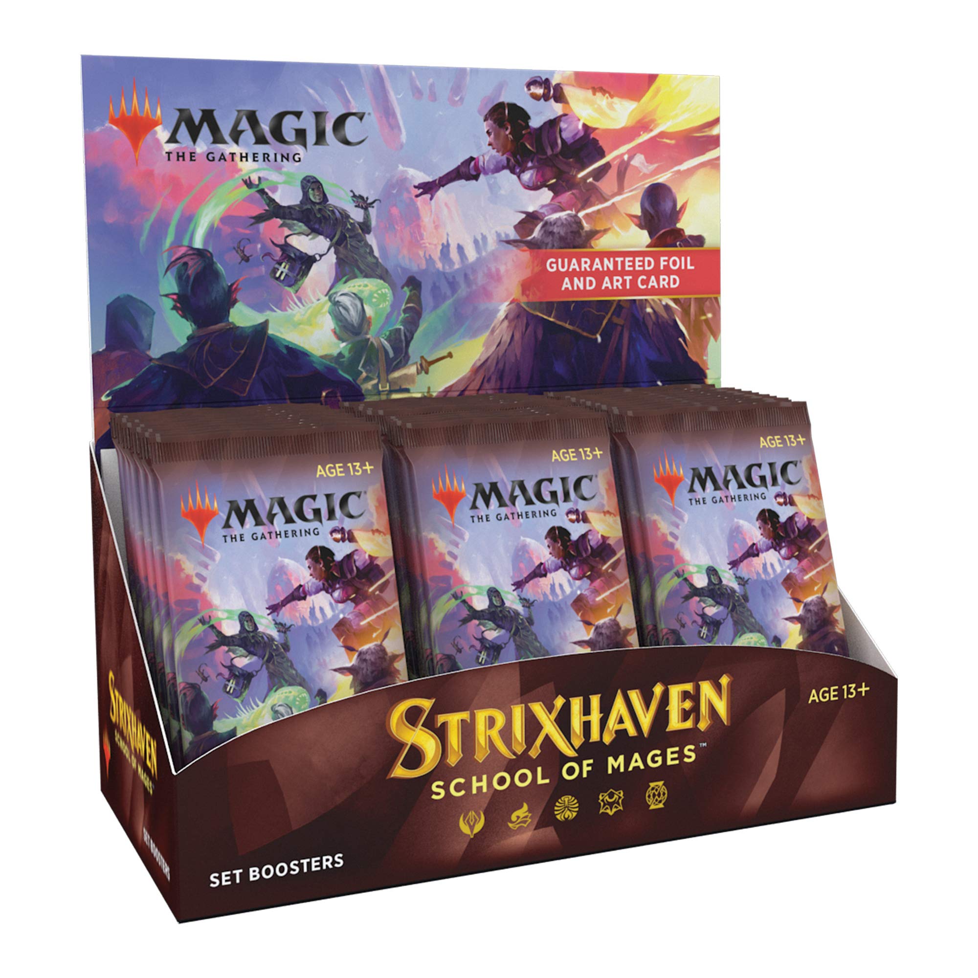 Magic: The Gathering Strixhaven Set Booster Box | 30 Packs (360 Magic Cards)
