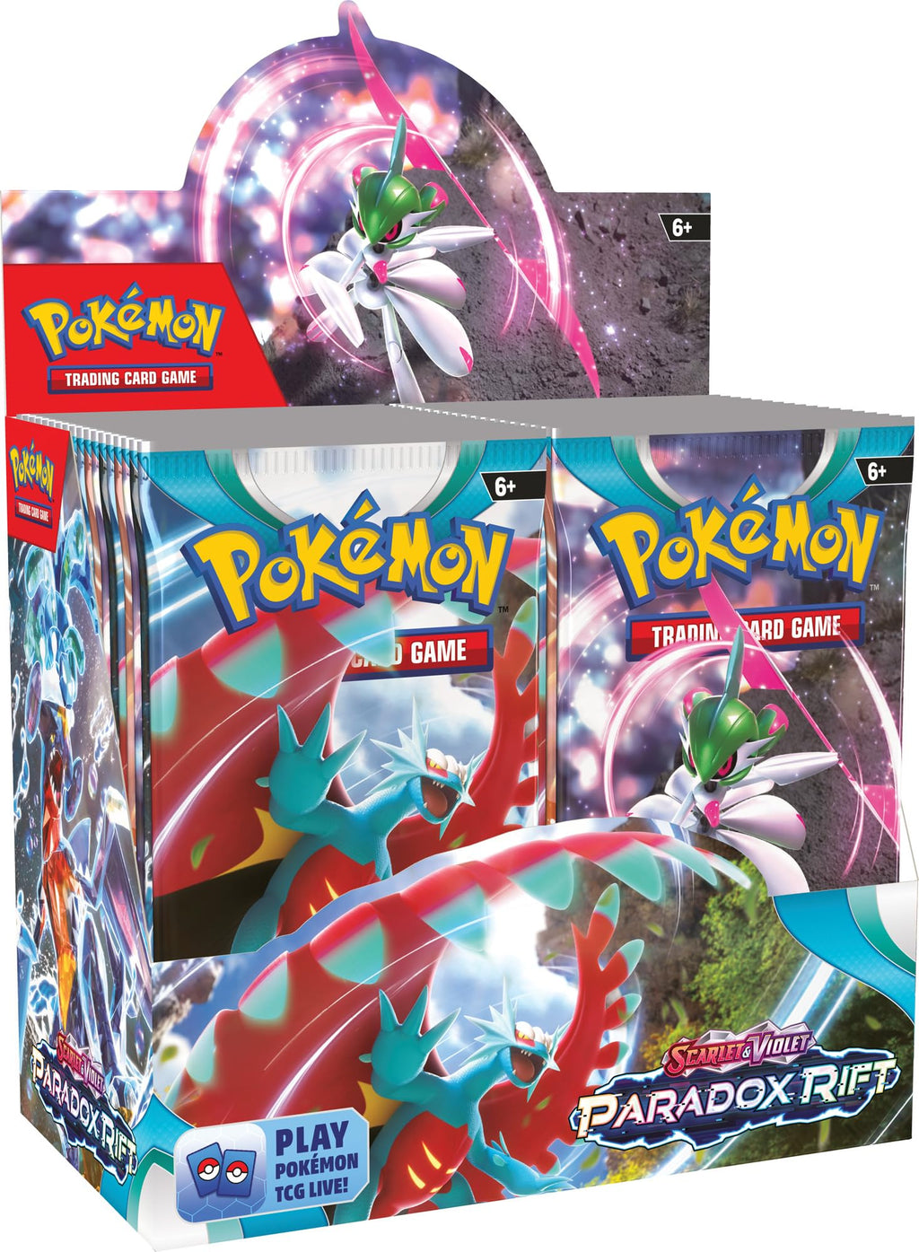 Pokemon TCG: Scarlet & Violet: Paradox Rift: Booster Pack - 10 Cards