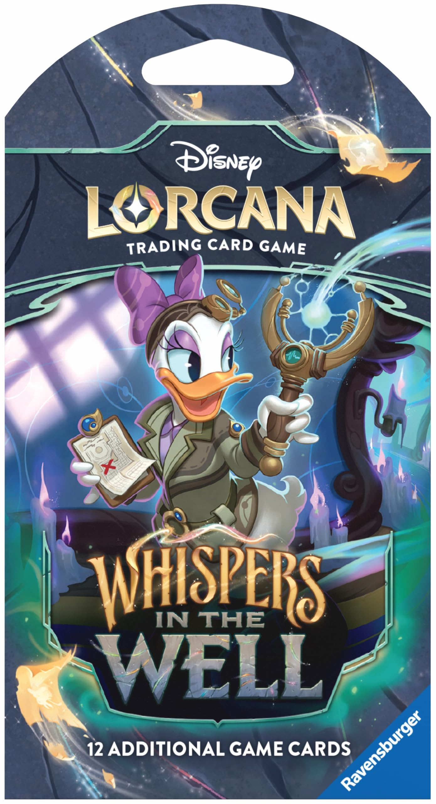 Ravensburger Disney Lorcana TCG: Whispers in The Well Assorted Single Booster Pack (12 Cards) - Collectible Trading Cards - Ideal for Disney Fans & TCG Players - Ages 8+