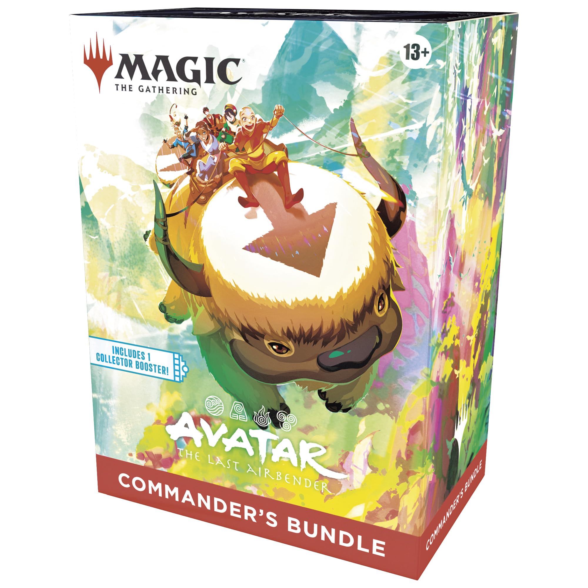 Magic: The Gathering | Avatar: The Last Airbender Commander’s Bundle | Includes 1 Collector Booster, 9 Play Boosters, 5 Borderless Cards, 30 Lands + Exclusive Accessories