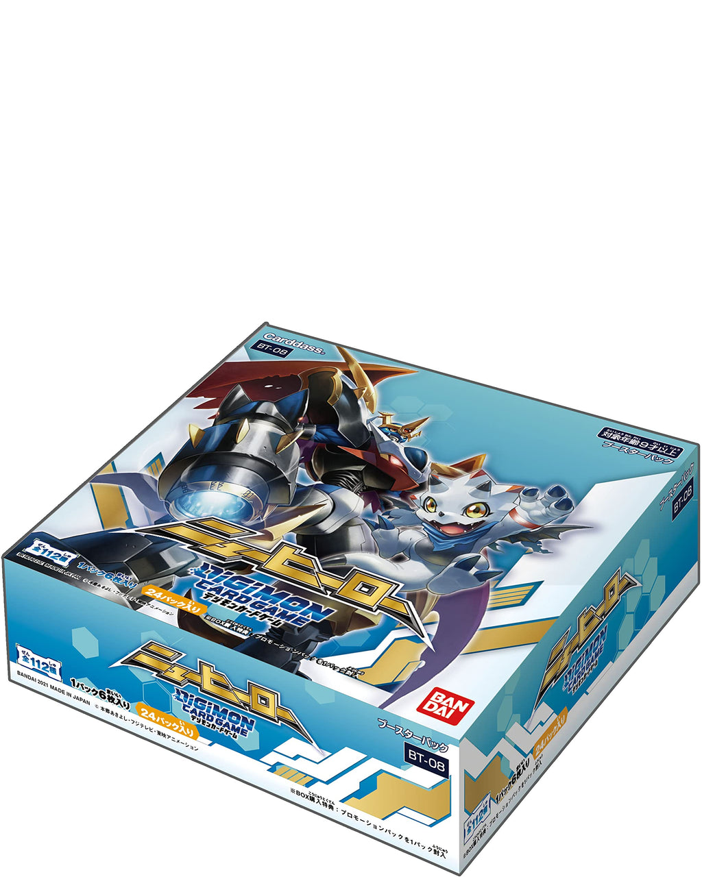 Digimon Card Game New Hero Japanese Booster Box [BT-08]