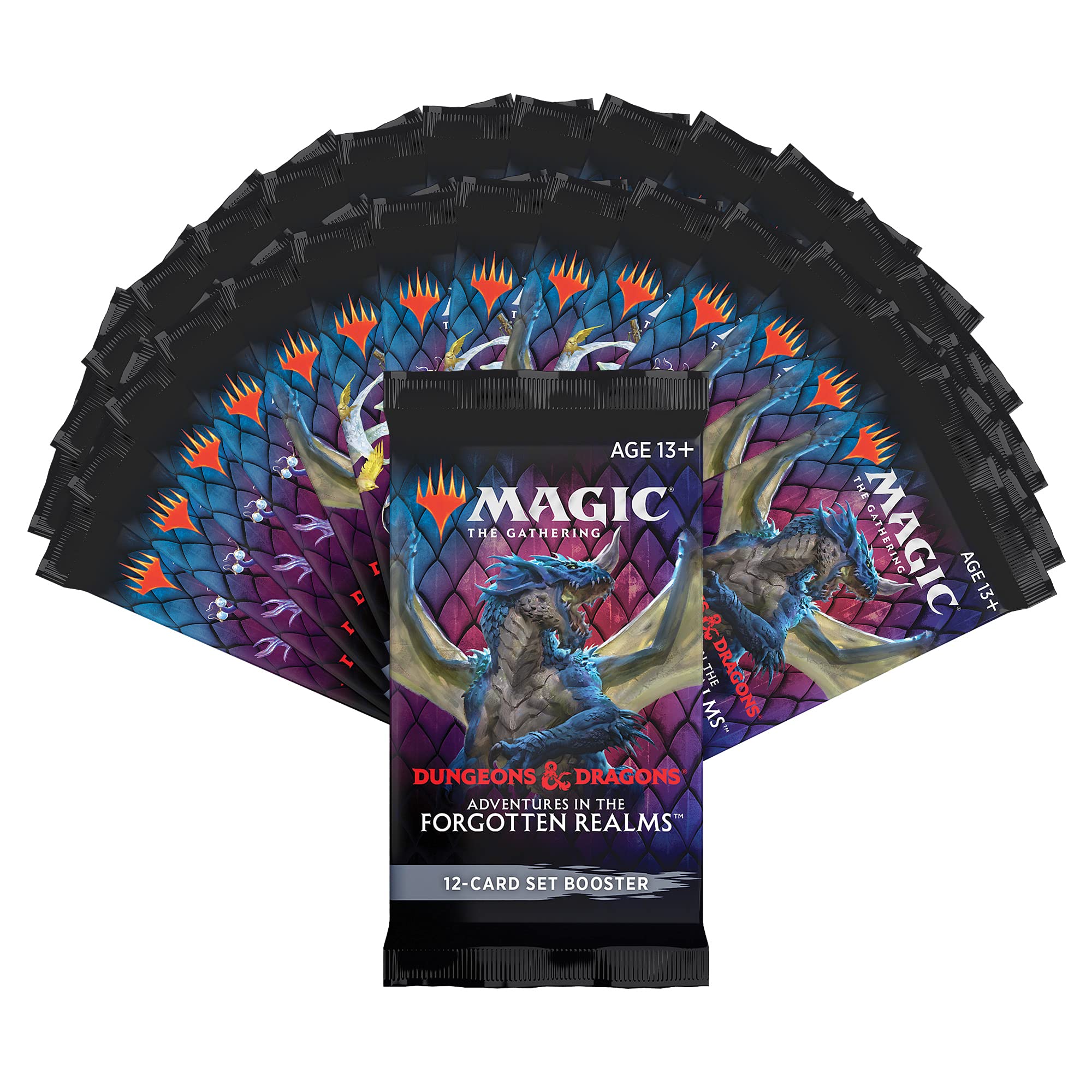 Magic: The Gathering Adventures in The Forgotten Realms Set Booster Box, 30 Packs, for ages 13+