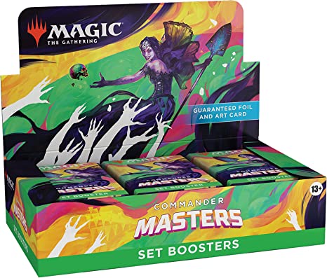 Magic the Gathering: Commander Masters Set Booster Box - 24 Packs (360 Magic Cards)
