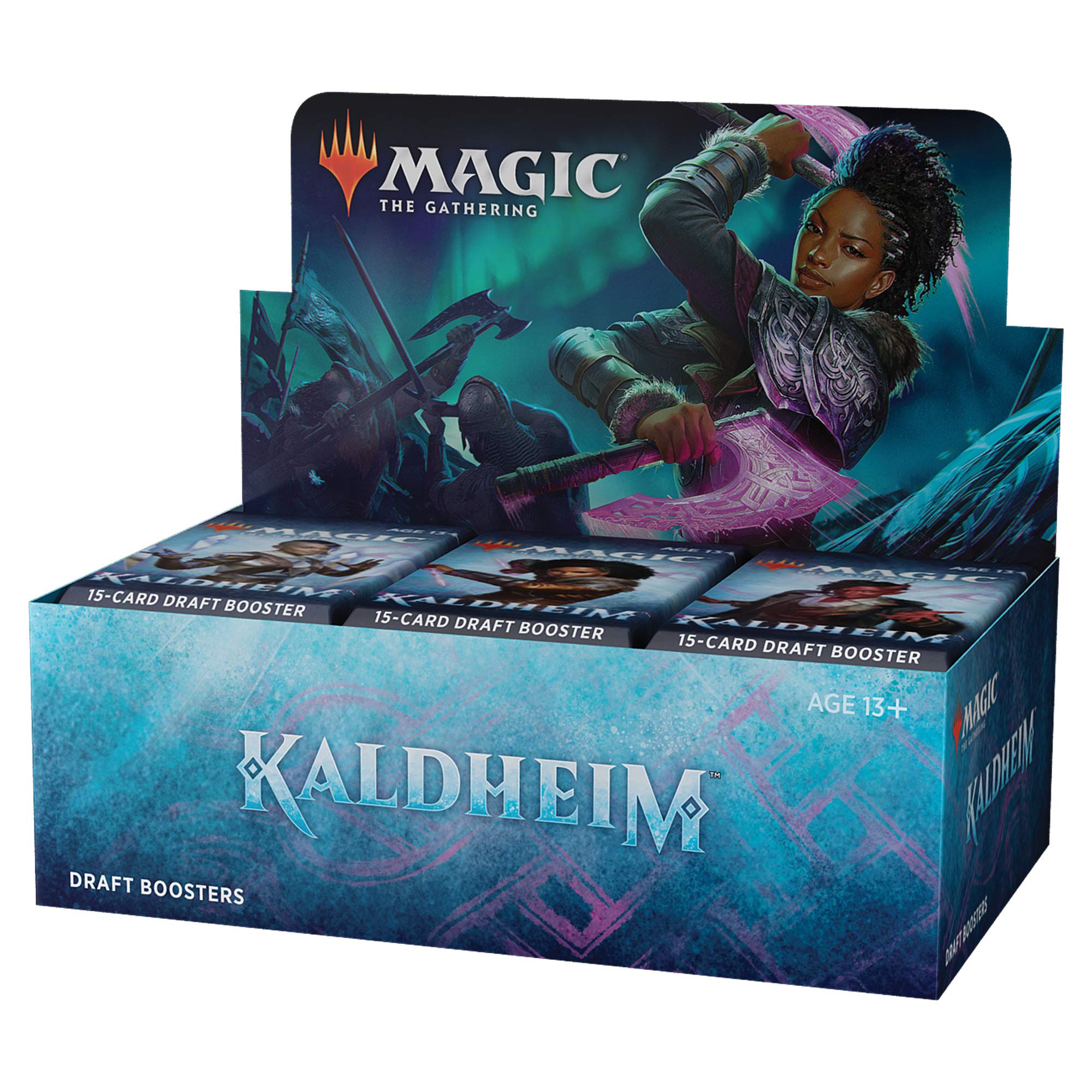 Magic: The Gathering Kaldheim Draft Booster Box | 36 Packs (540 Magic Cards)