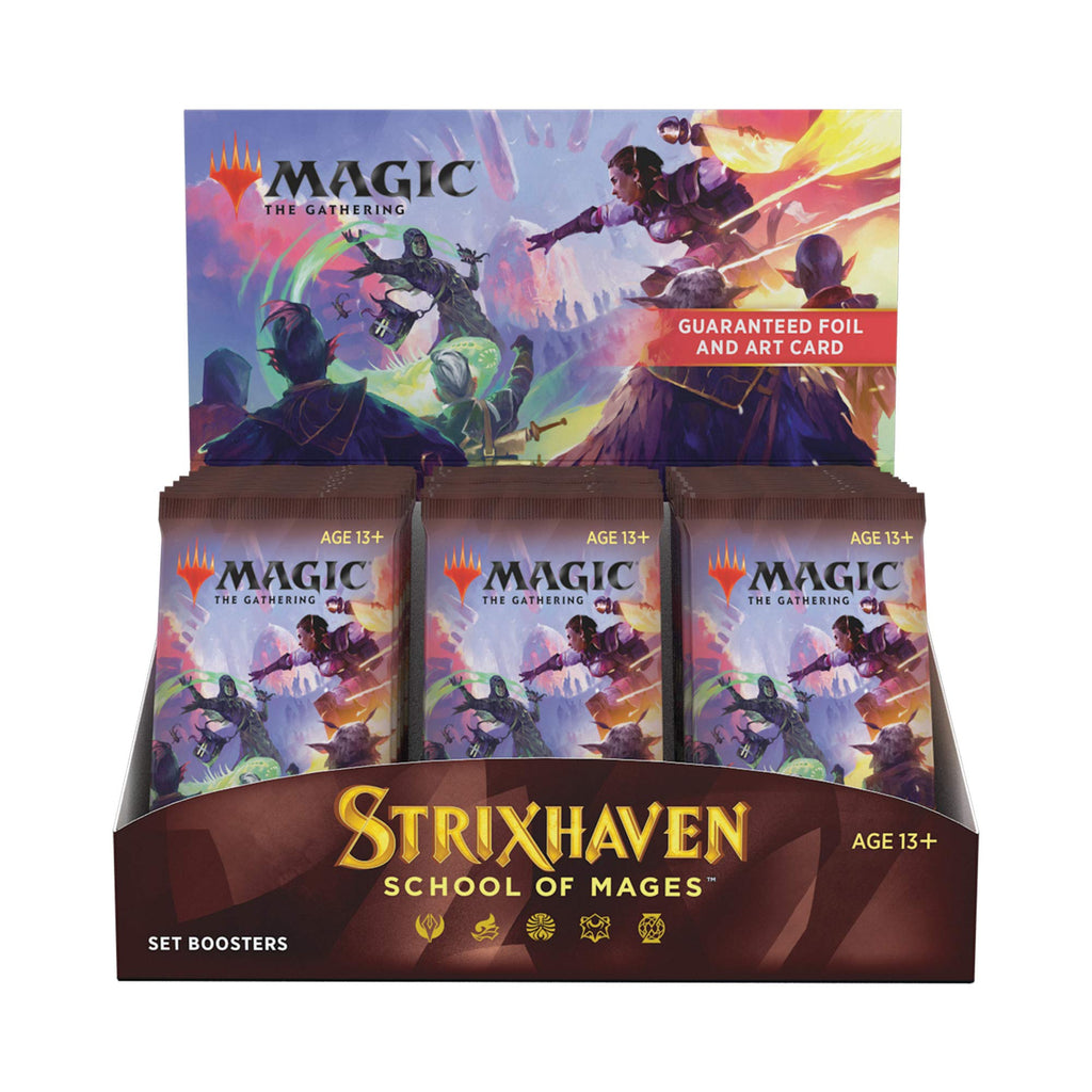 Magic: The Gathering Strixhaven Set Booster Box | 30 Packs (360 Magic Cards)