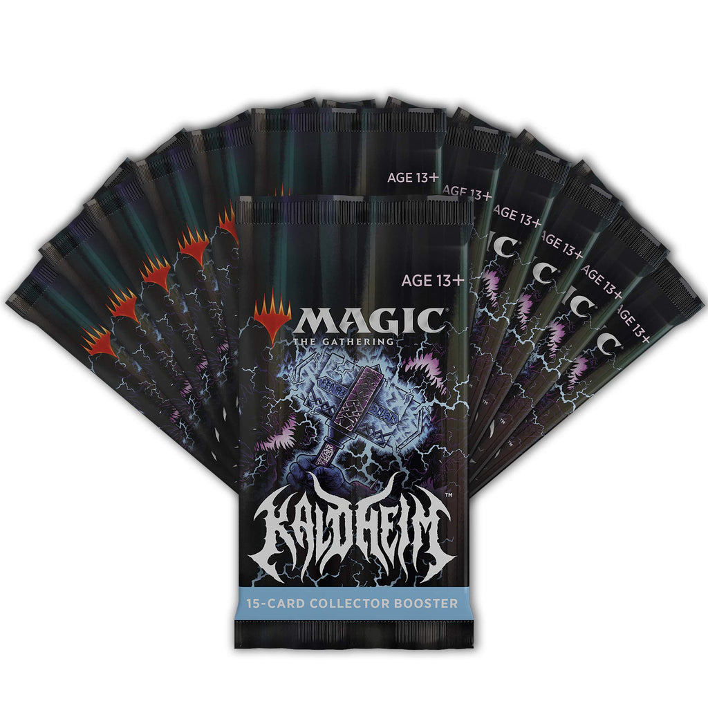 Magic: The Gathering Kaldheim Collector Booster Box | 12 Packs (180 Magic Cards)
