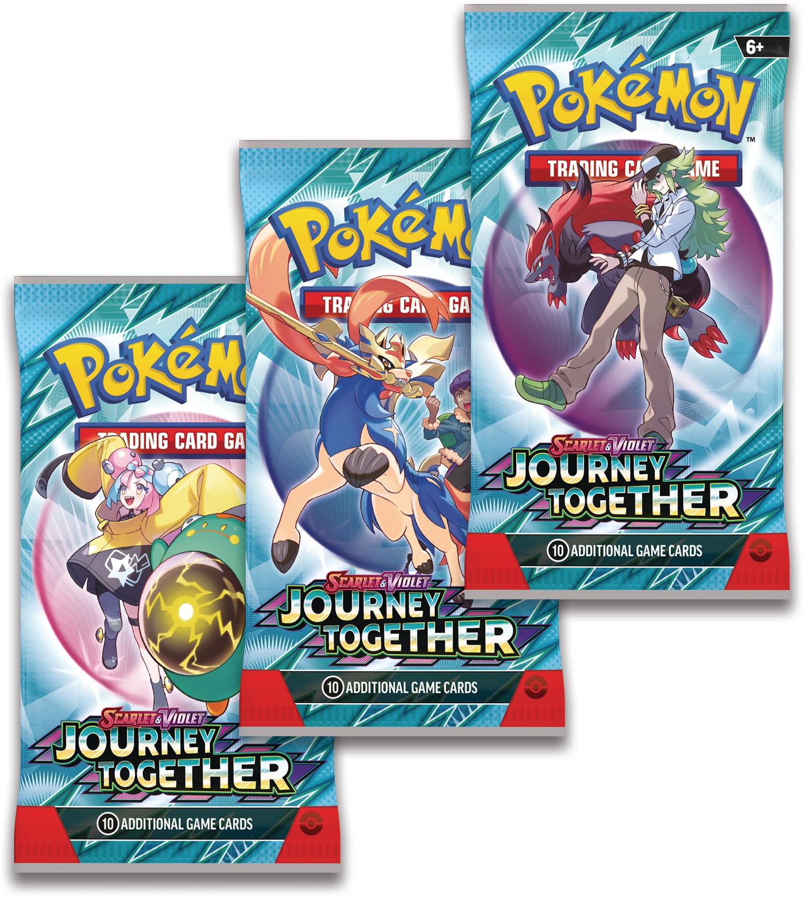 Pokemon TCG: Scarlet & Violet — Journey Together Three-Booster Blister - Scrafty