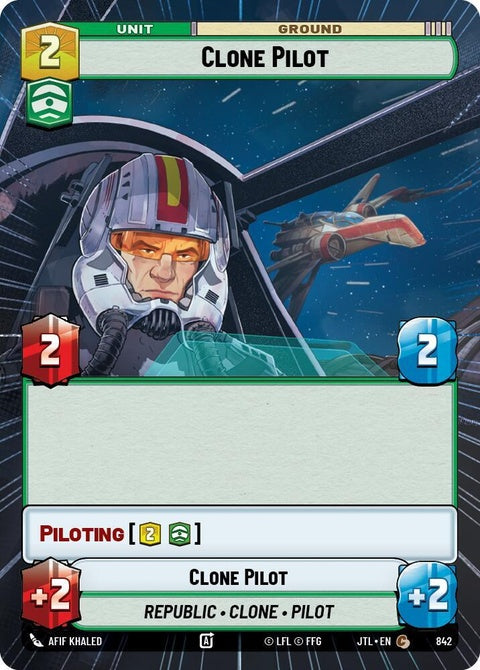 Clone Pilot (842) - Hyperspace Foil