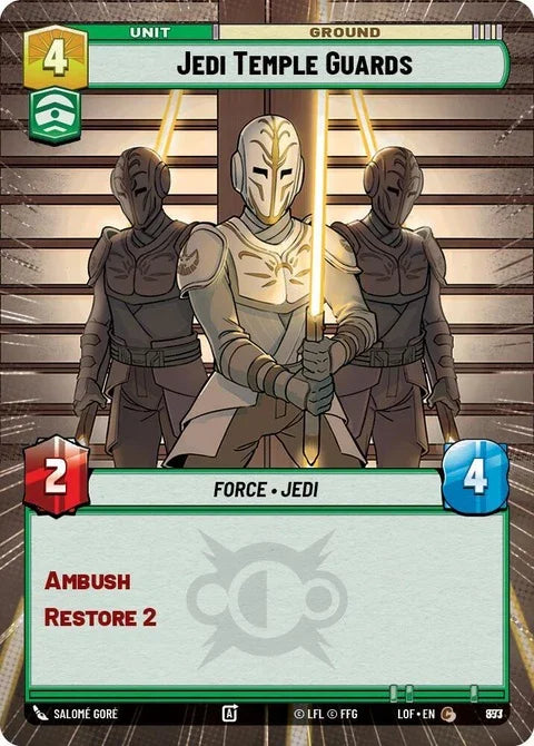 Jedi Temple Guards (853) - Hyperspace Foil