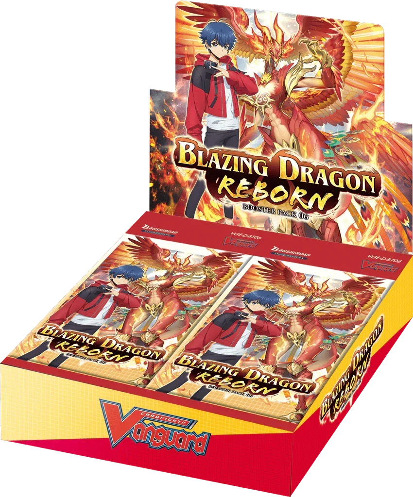 Cardfight!! Vanguard - Blazing Dragon Reborn - Display Case (20x Booster Boxes)