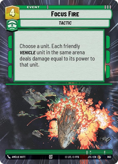 Focus Fire (863) - Hyperspace Foil