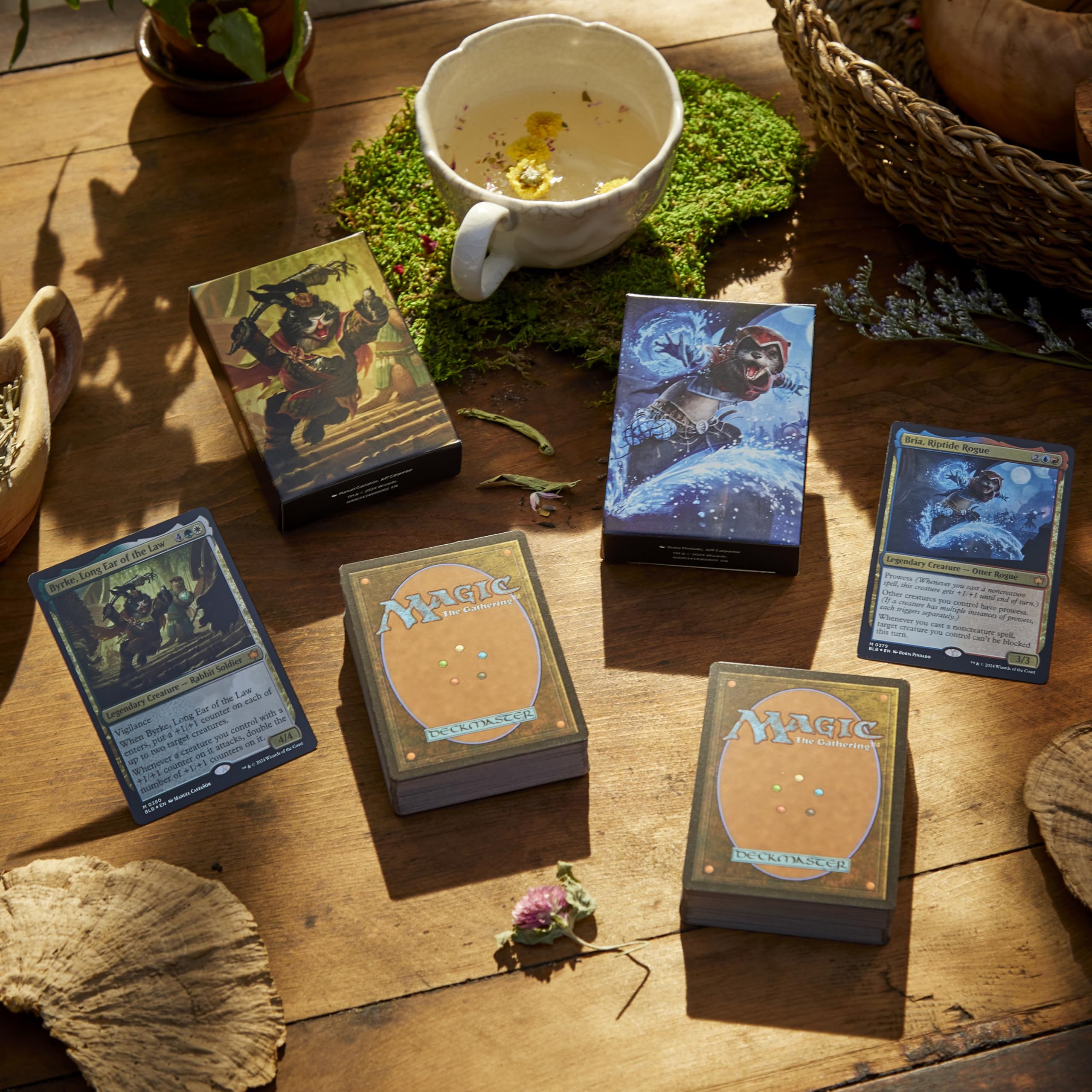 Magic: The Gathering - Bloomburrow Starter Kit | Learn to Play Magic with 2 Bloomburrow-Themed Decks | 2 Player Collectible Card Game for Ages 13+