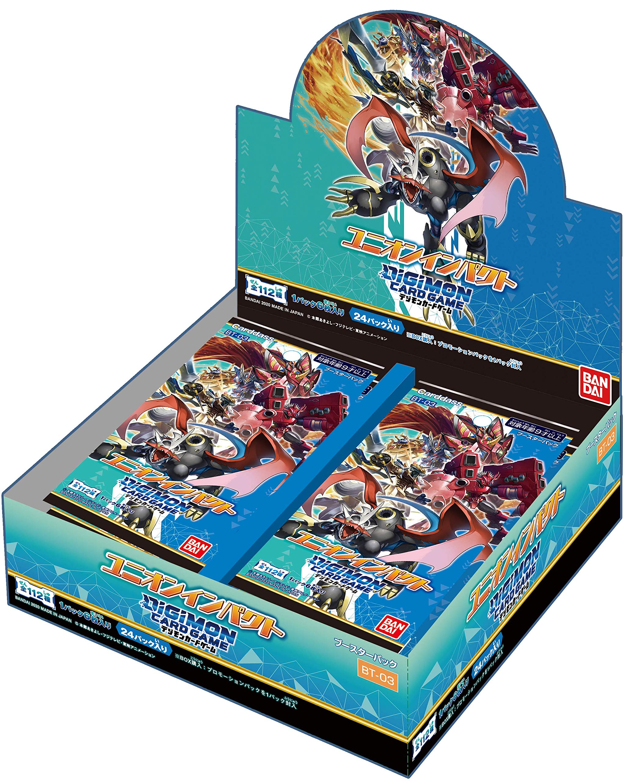 Digimon Card Game Union Impact Japanese Booster Box [BT-03]