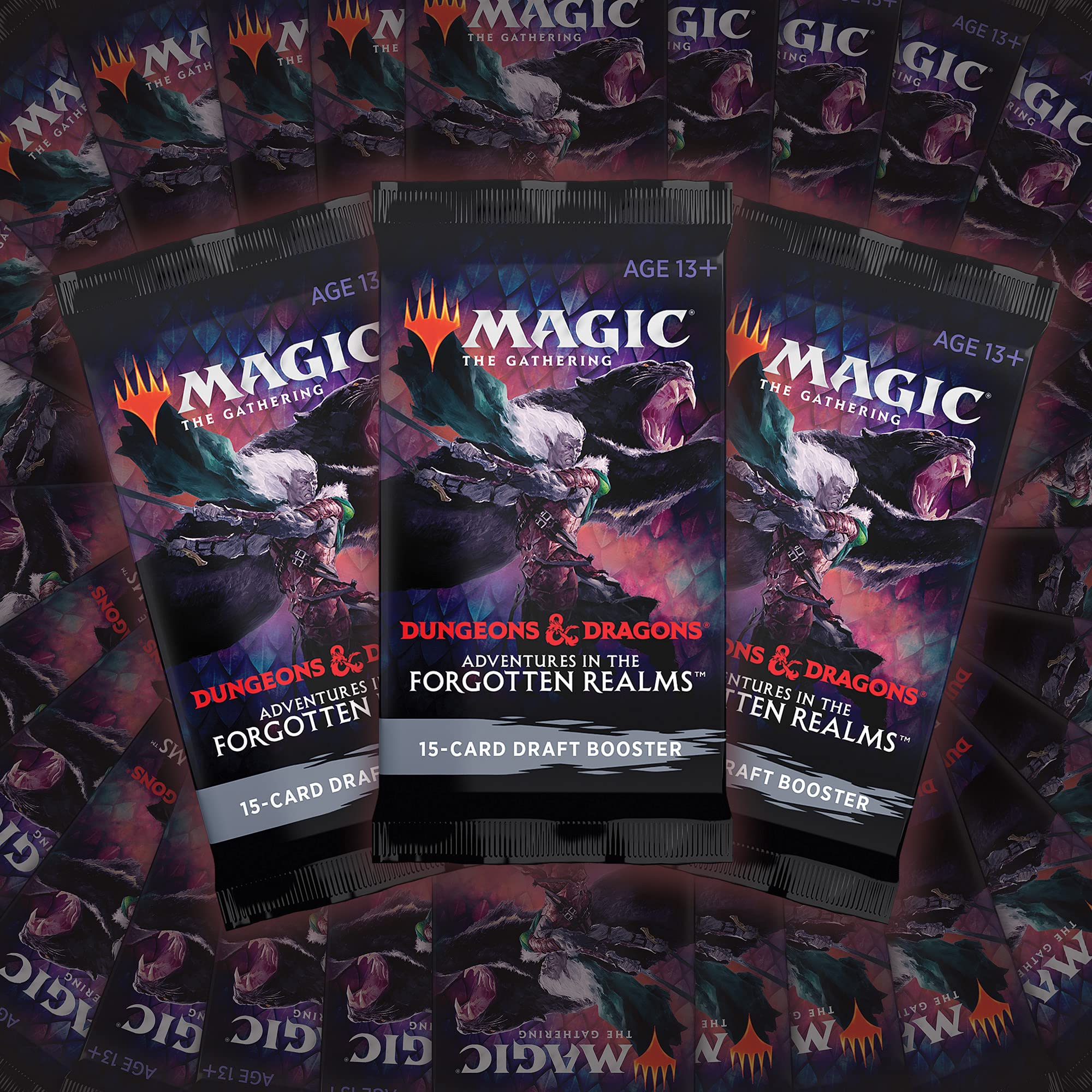 Magic The Gathering Adventures in The Forgotten Realms Draft Booster Box, 36 Packs