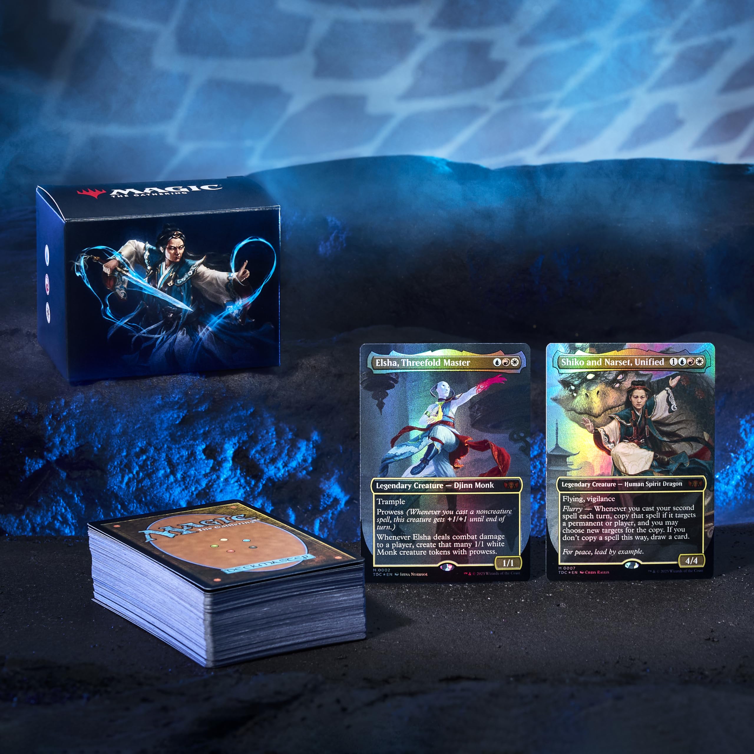Magic: The Gathering Tarkir: Dragonstorm Commander Deck Bundle - Includes All 5 Decks (Abzan Armor, Jeskai Striker, Sultai Arisen, Mardu Surge, Temur Roar)