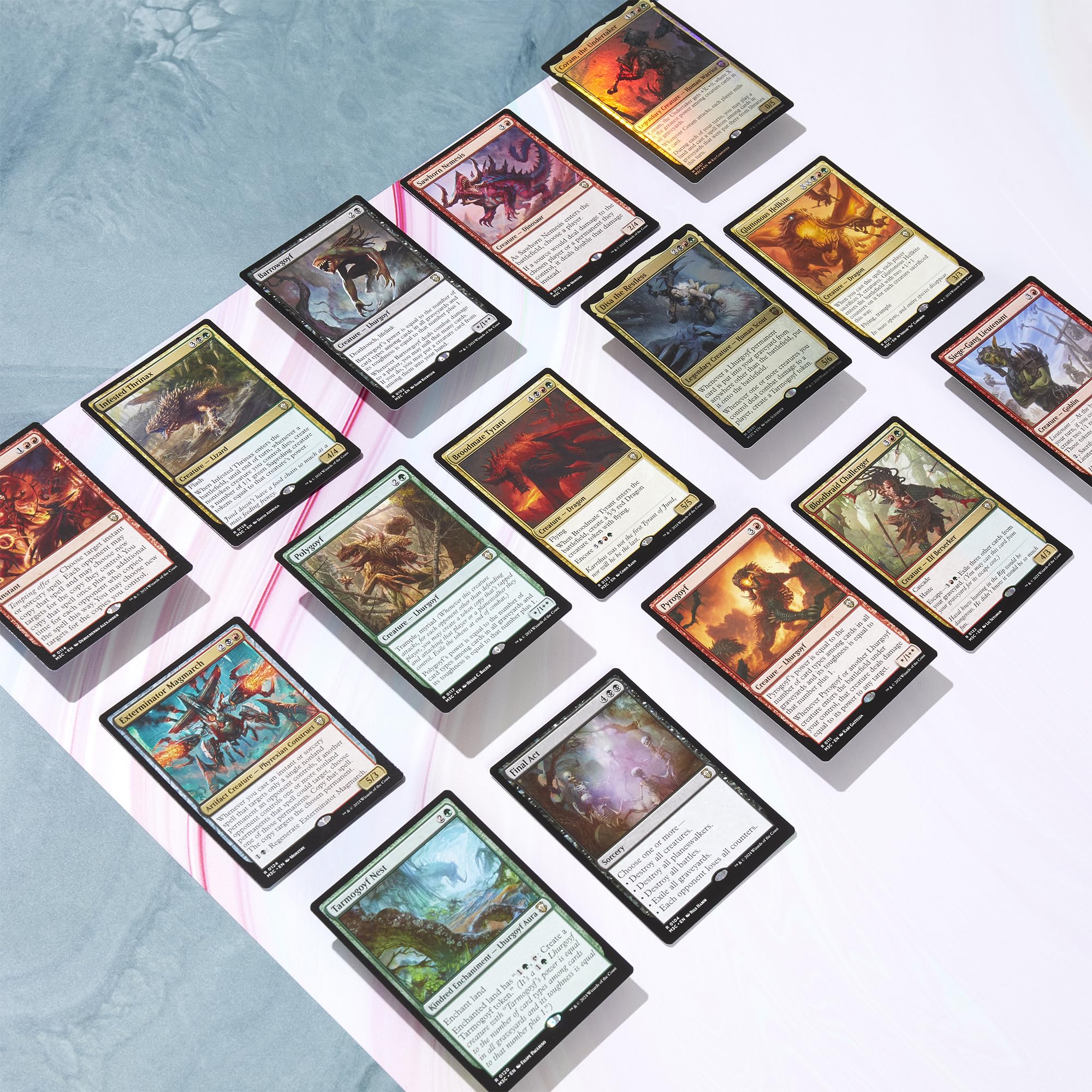 Magic: The Gathering Modern Horizons 3 Commander Deck - Graveyard Overdrive (100-Card Deck, 2-Card Collector Booster Sample Pack + Accessories)