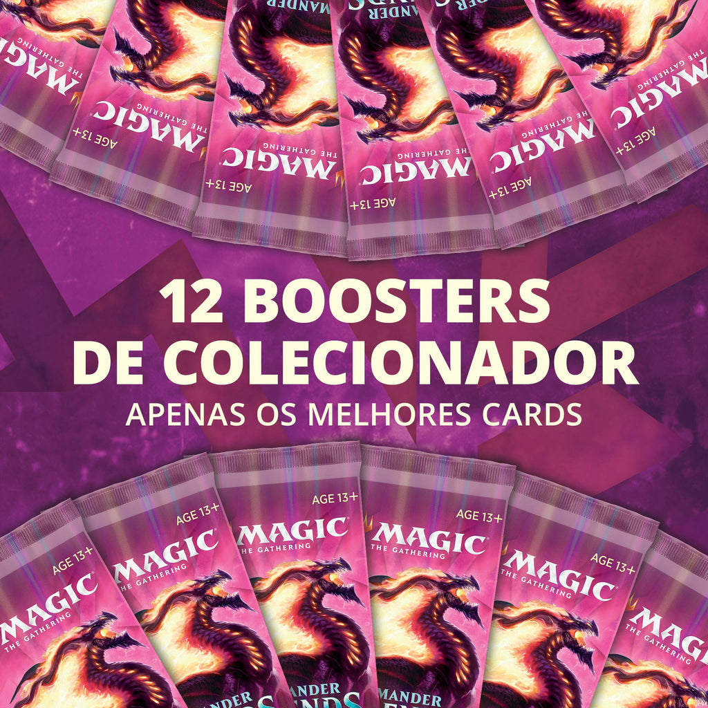 Magic: The Gathering Commander Legends Collector Booster Box | 12 Booster Packs (180 Cards) | 60 Legends | 156 Foils | Min. 24 Extended-Art Cards
