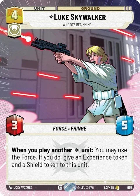 Luke Skywalker (989) - Hyperspace Foil