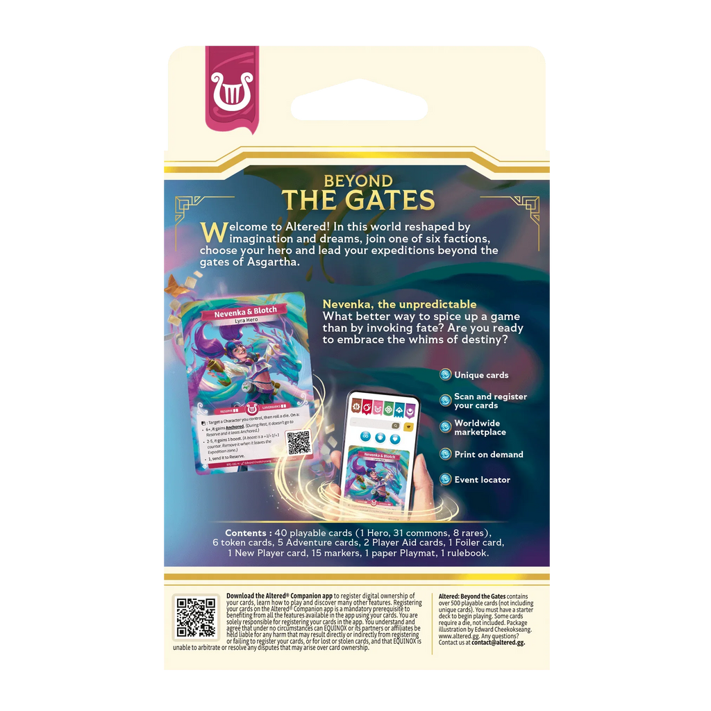 Altered TCG - Beyond The Gates - Starter Deck - Lyra
