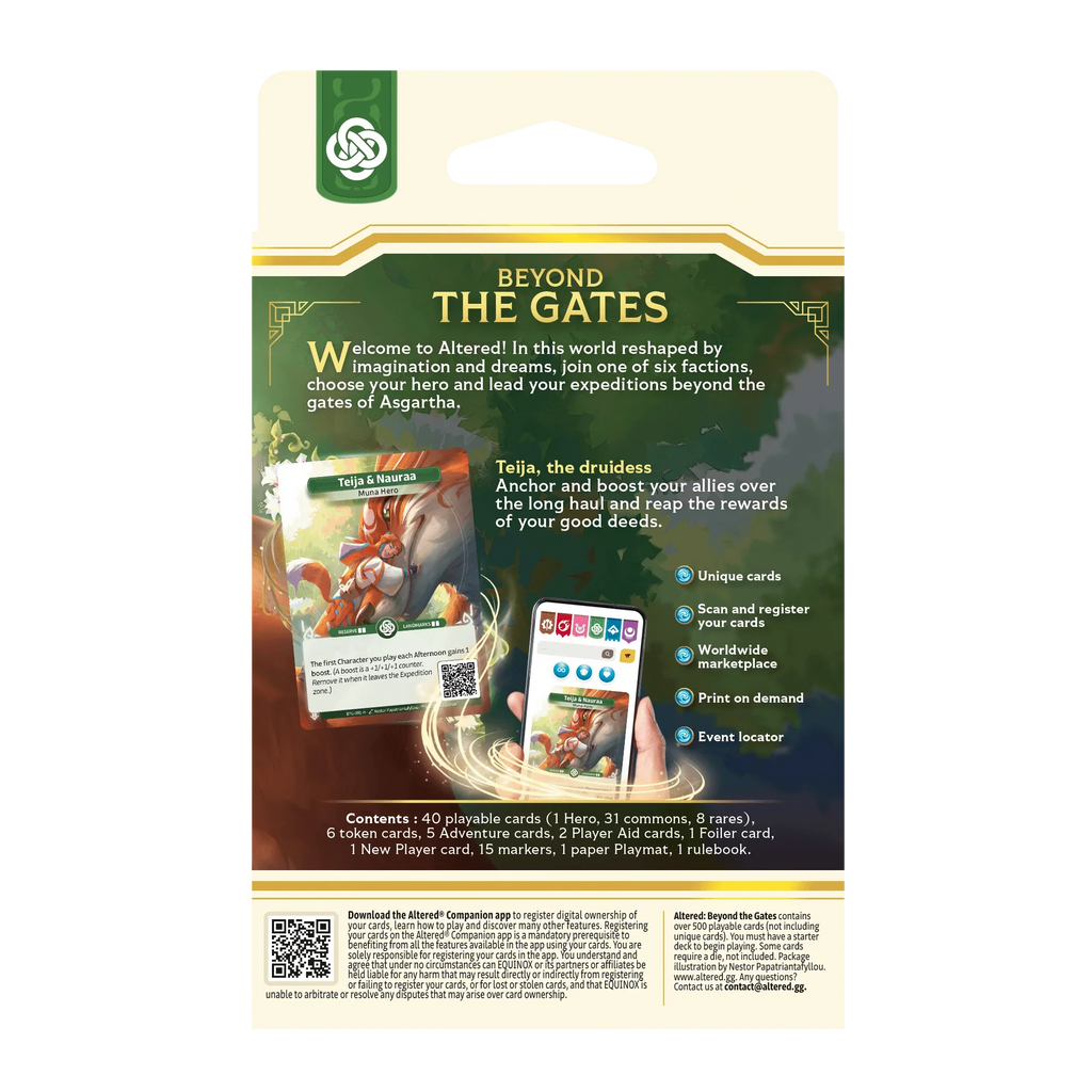 Altered TCG - Beyond The Gates - Starter Deck - Muna